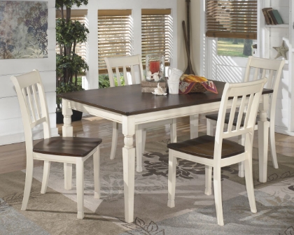 Picture of Whitesburg Dining Table & 4 Chairs