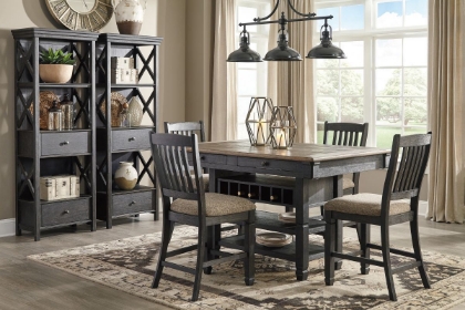 Picture of Tyler Creek Counter Height Dining Table & 4 Stools
