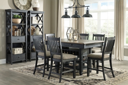 Picture of Tyler Creek Counter Height Dining Table & 6 Stools