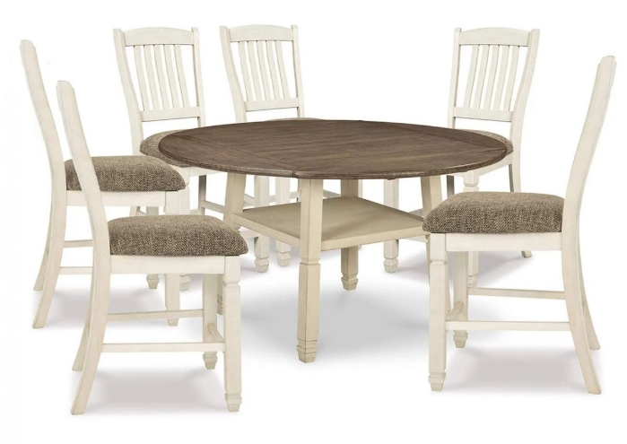 Picture of Bolanburg Counter Height Dining Table & 6 Stools