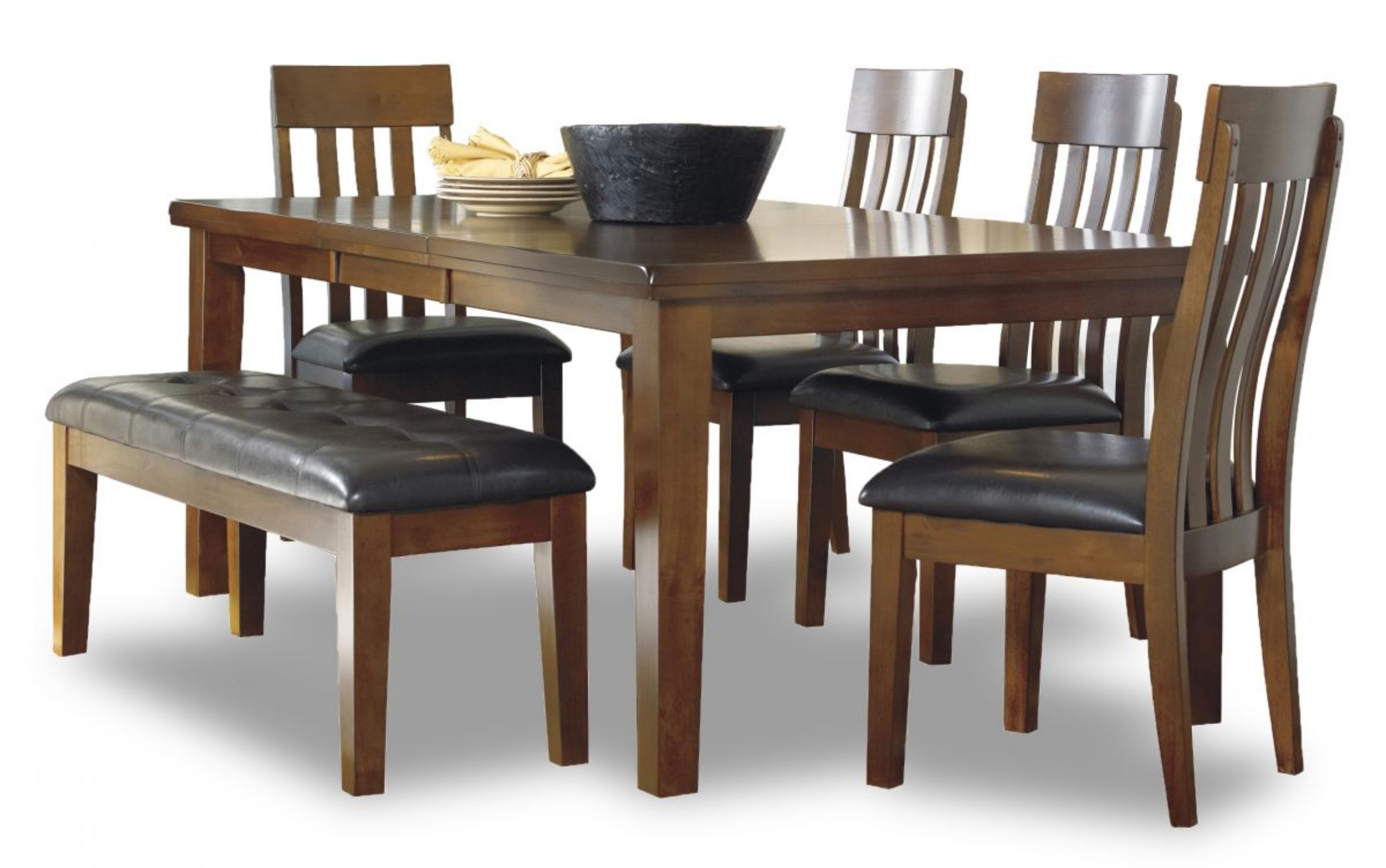 Picture of Ralene Dining Table, 4 Chairs & Bench