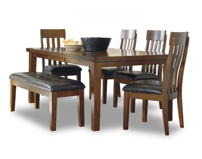 Picture of Ralene Dining Table, 4 Chairs & Bench