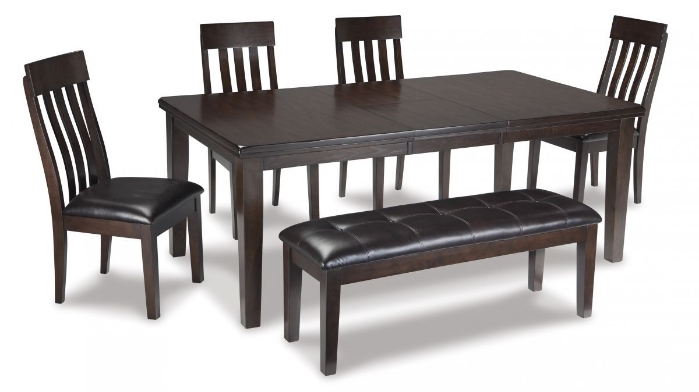 Picture of Haddigan Dining Table, 4 Chairs & Bench