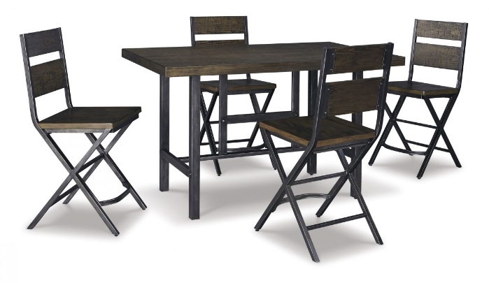 Picture of Kavara Counter Height Dining Table & 4 Stools