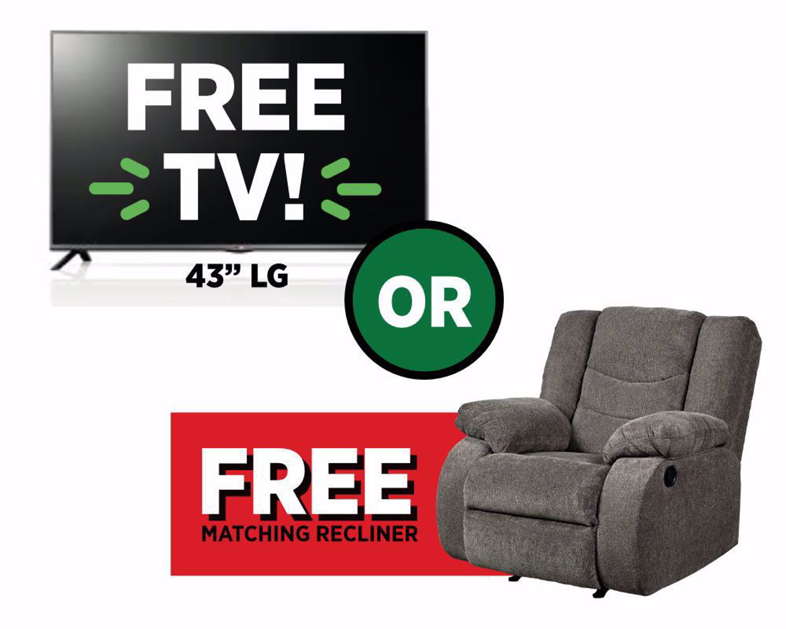 Picture of Free TV or Recliner