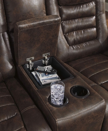 Picture of Game Zone Power Reclining Loveseat