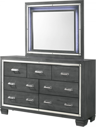 Picture of Titanium Dresser & Mirror