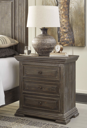 Picture of Three Drawer Nightstand