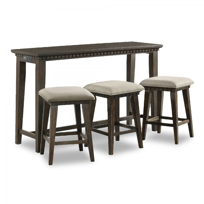 Picture of Morrison Bar Dining Table & 3 Stools