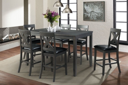 Picture of Alex Counter Height Dining Table & 6 Stools