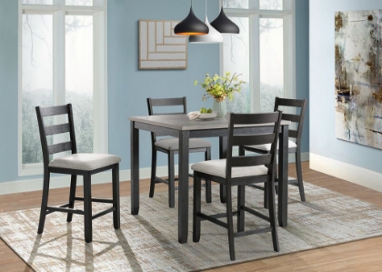 Picture of Martin Pub Height Dining Table & 4 Stools