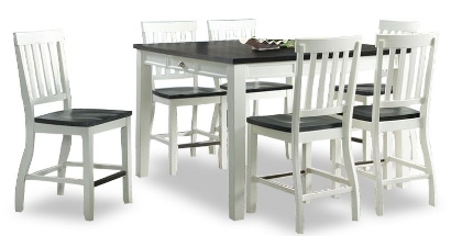 Picture of Kayla Counter Height Dining Table & 6 Stools