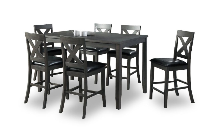 Picture of Alex Counter Height Dining Table & 6 Stools