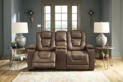 Picture of Owner's Box Power Reclining Loveseat