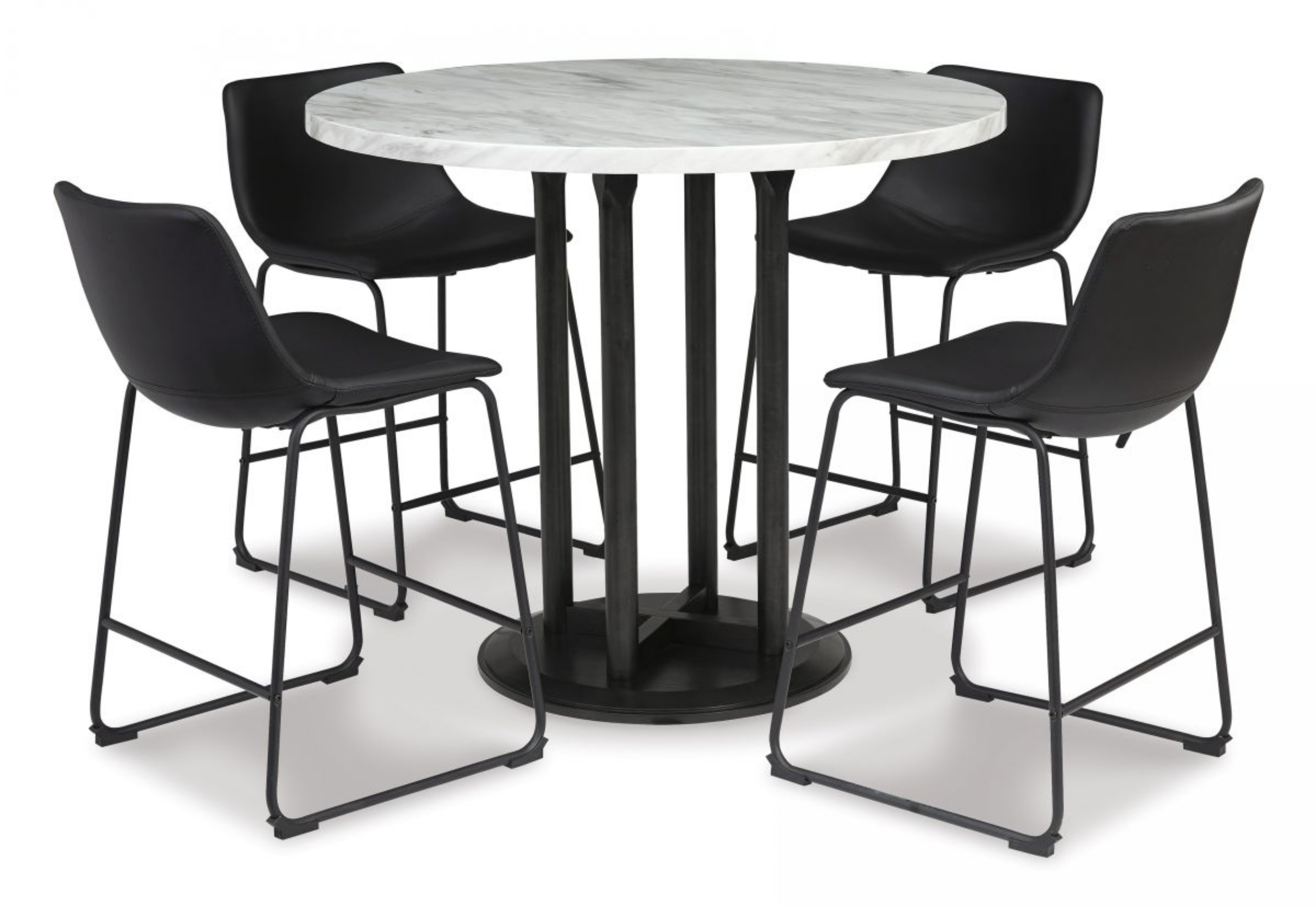 Picture of Centiar Counter Height Dining Table & 4 Stools