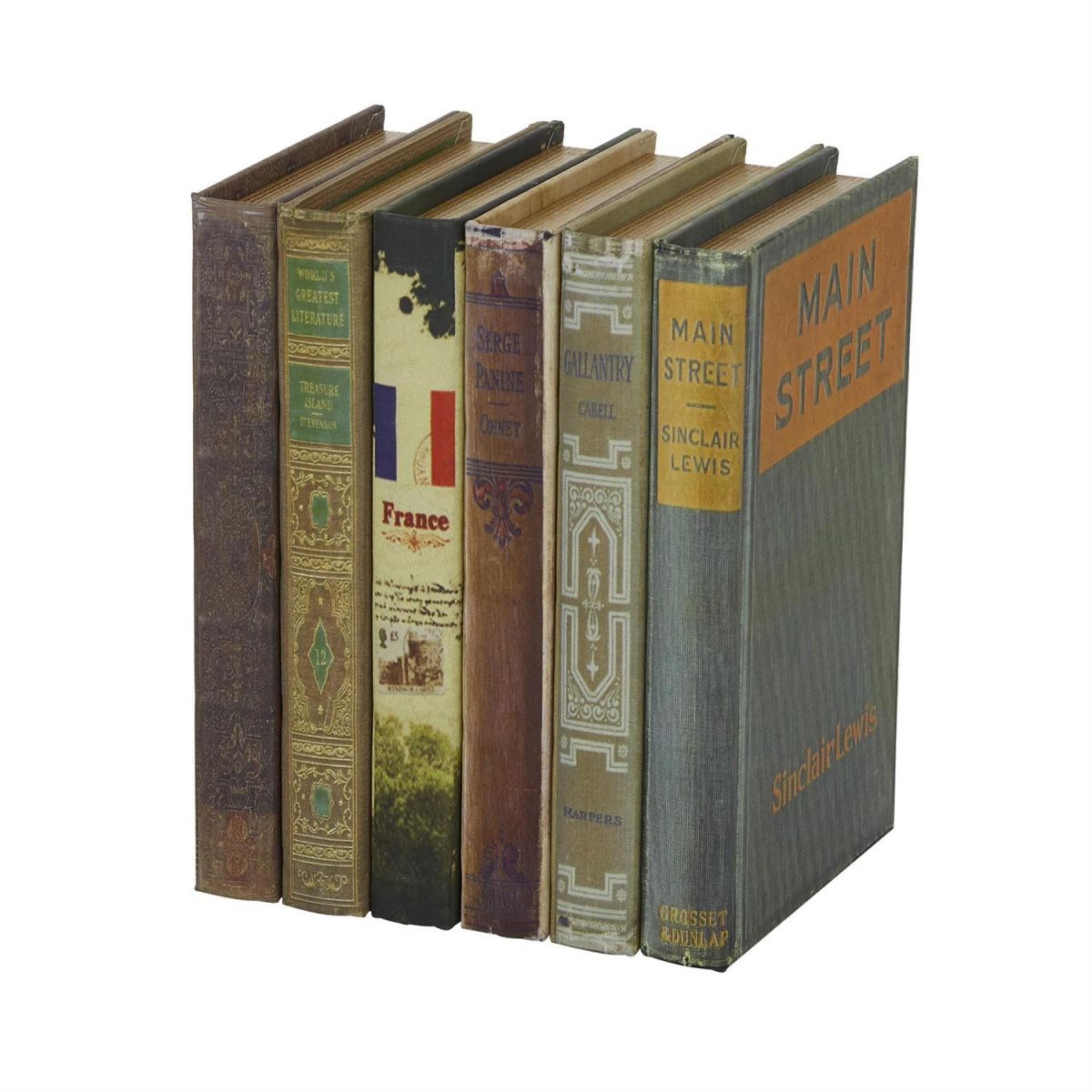 Picture of Wood/Fabric Book Box Set