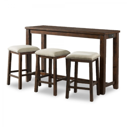 Picture of Jax Bar Dining Table & 3 Stools