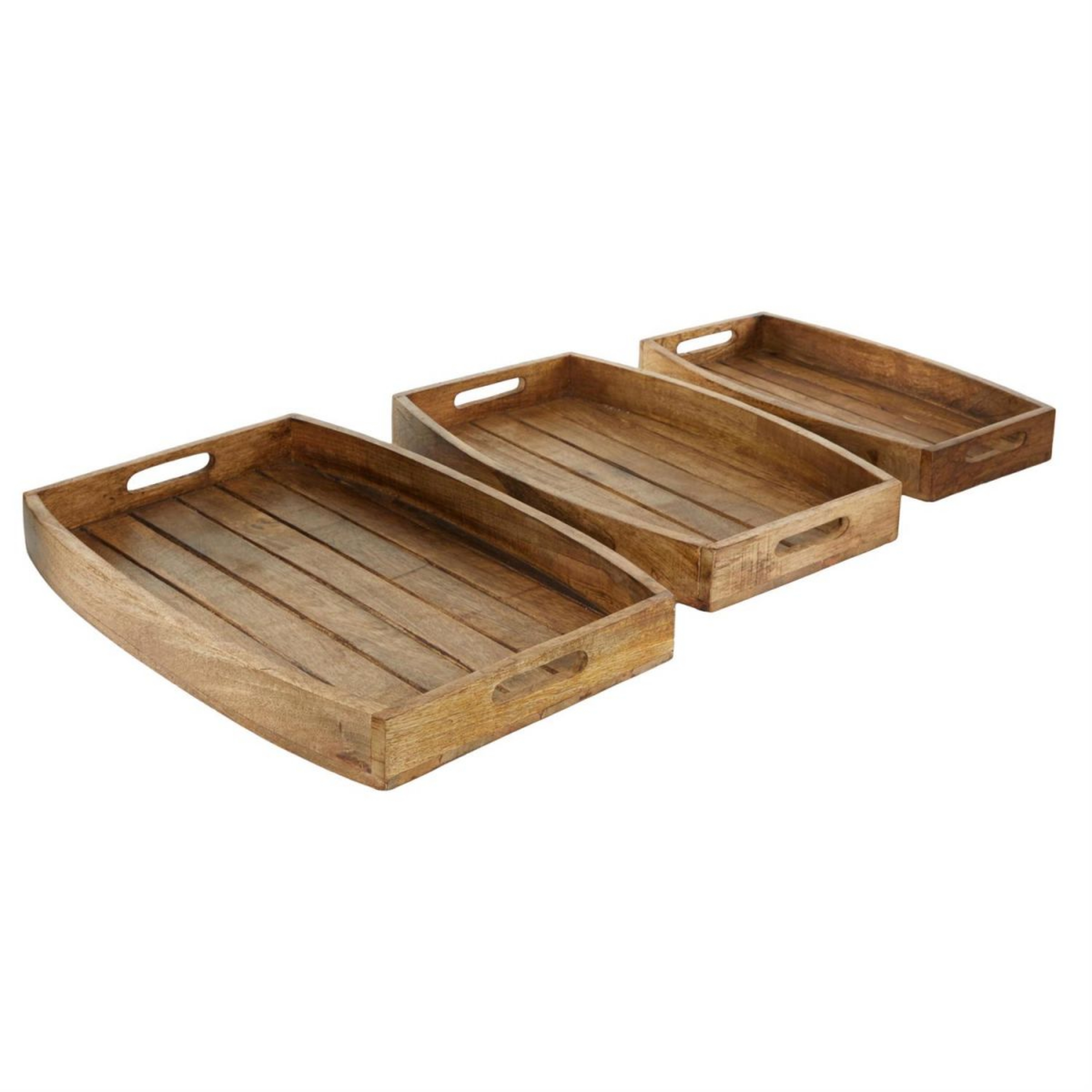 Picture of Wood Tray Set