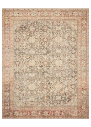 Picture of Deven Charcoal/Blush Medium Rug