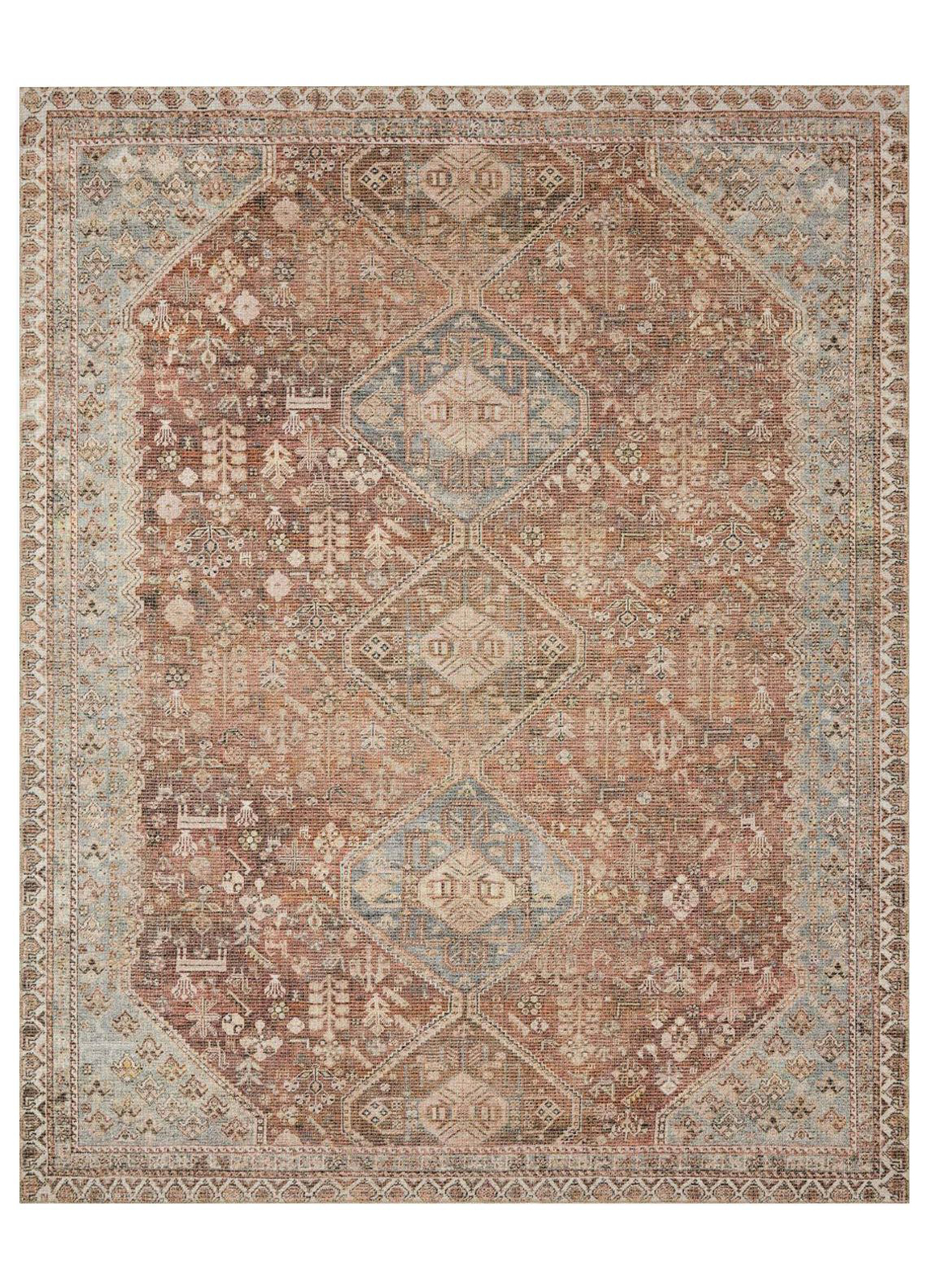 Picture of Deven Spice/Sky Large Rug