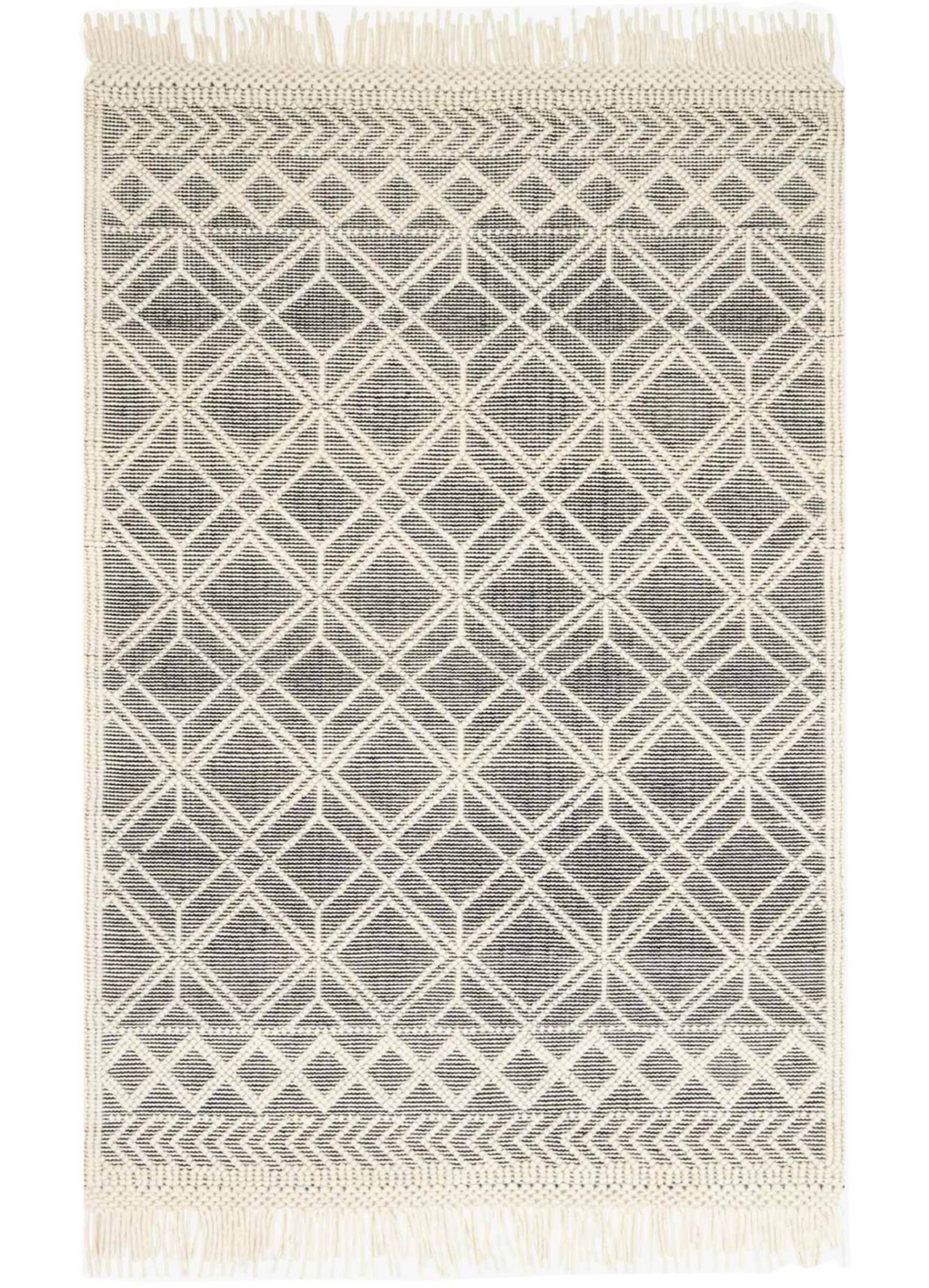 Picture of Holloway Black/Ivory Medium Rug