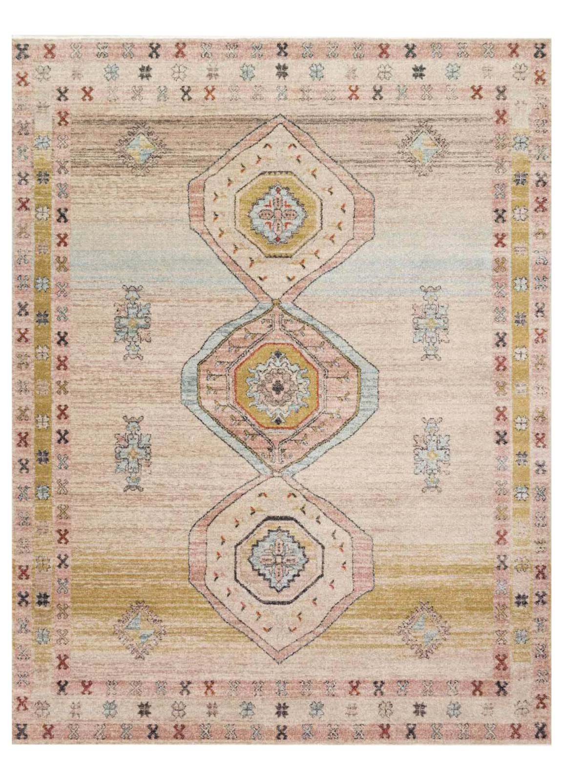 Picture of Graham Antique Ivory/Multi Large Rug
