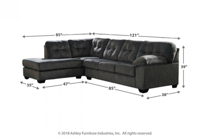Picture of Accrington Sectional with Ottoman