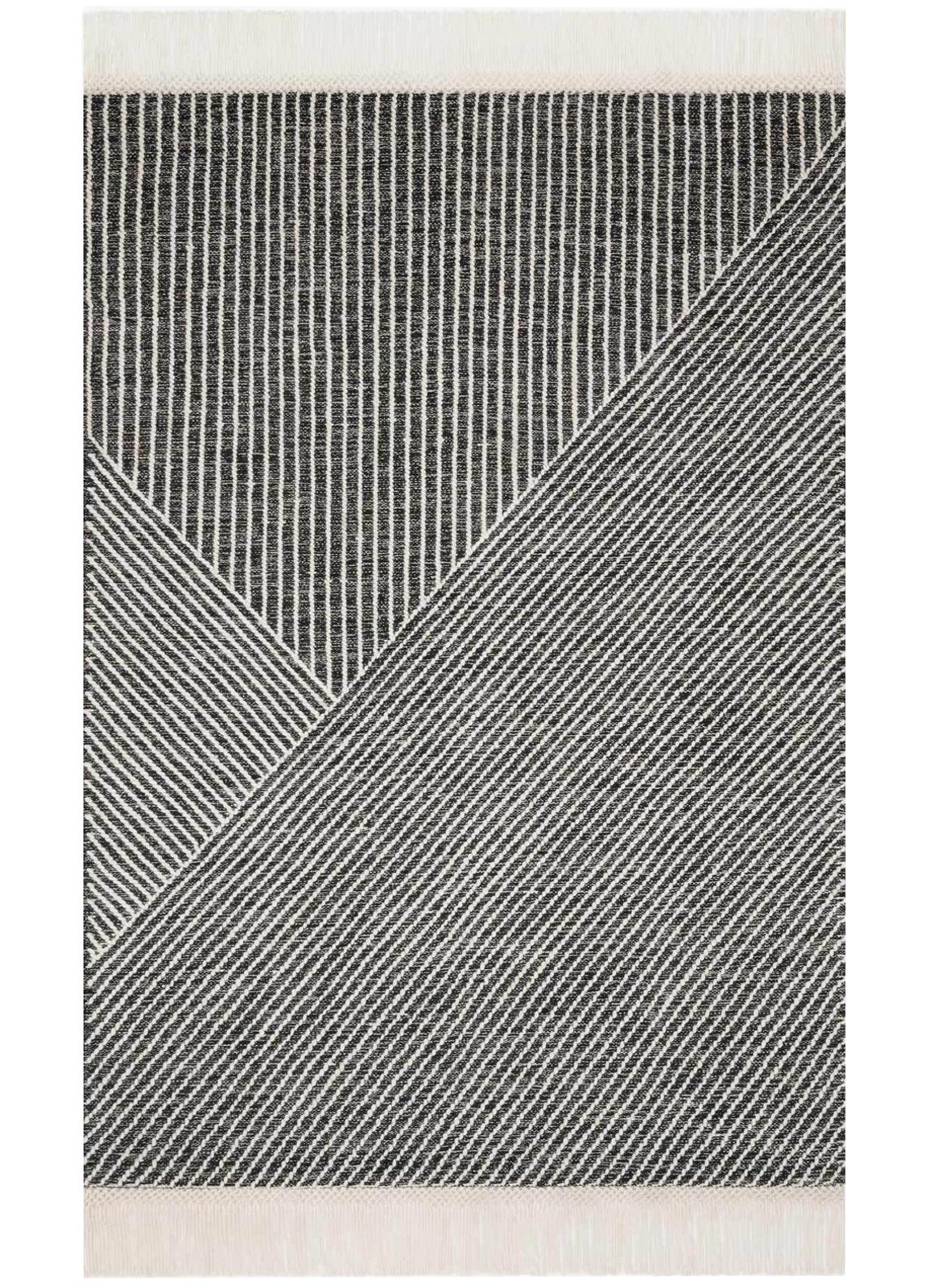 Picture of Newton Charcoal/Ivory Medium Rug