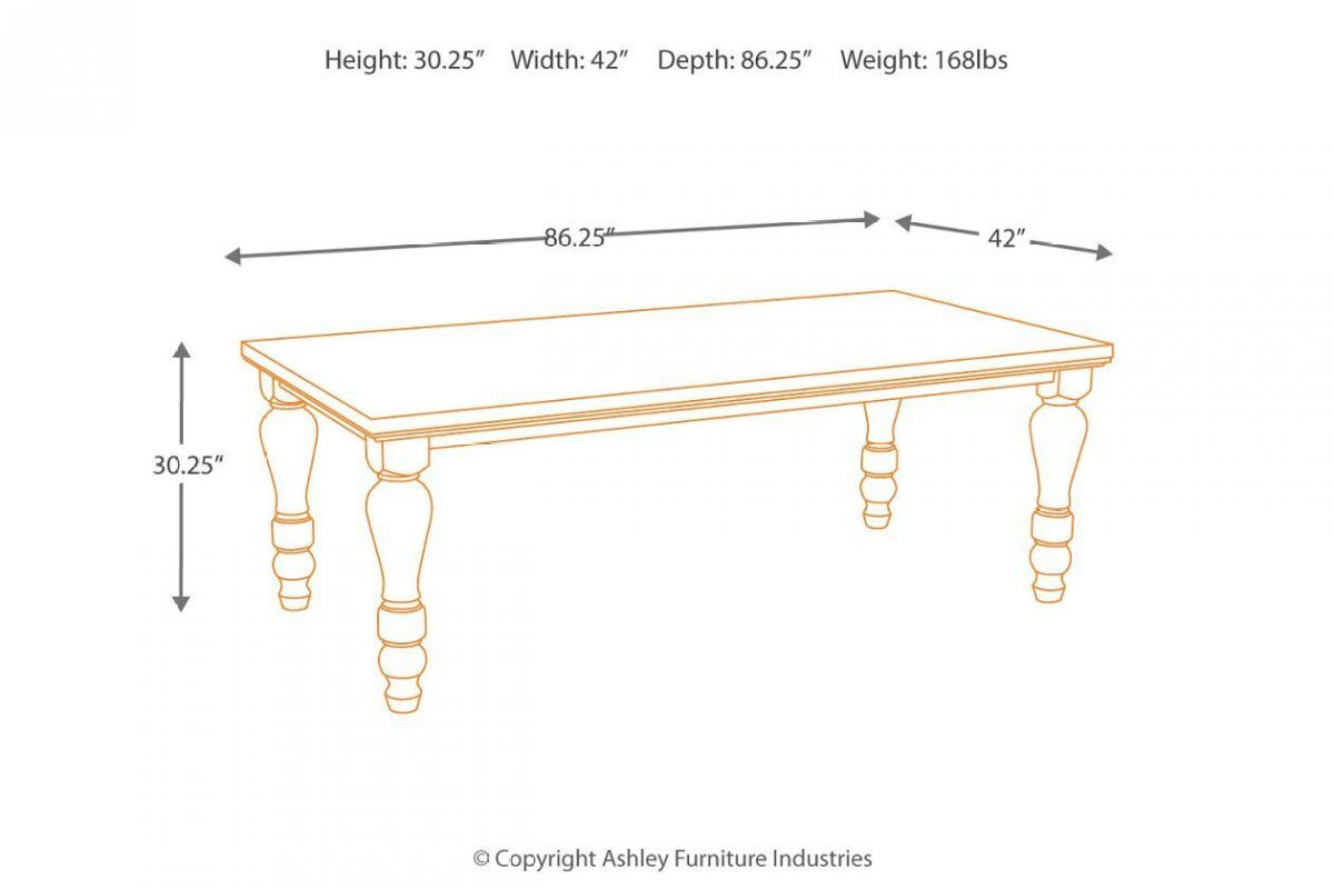 marsilona dining table and 8 chairs