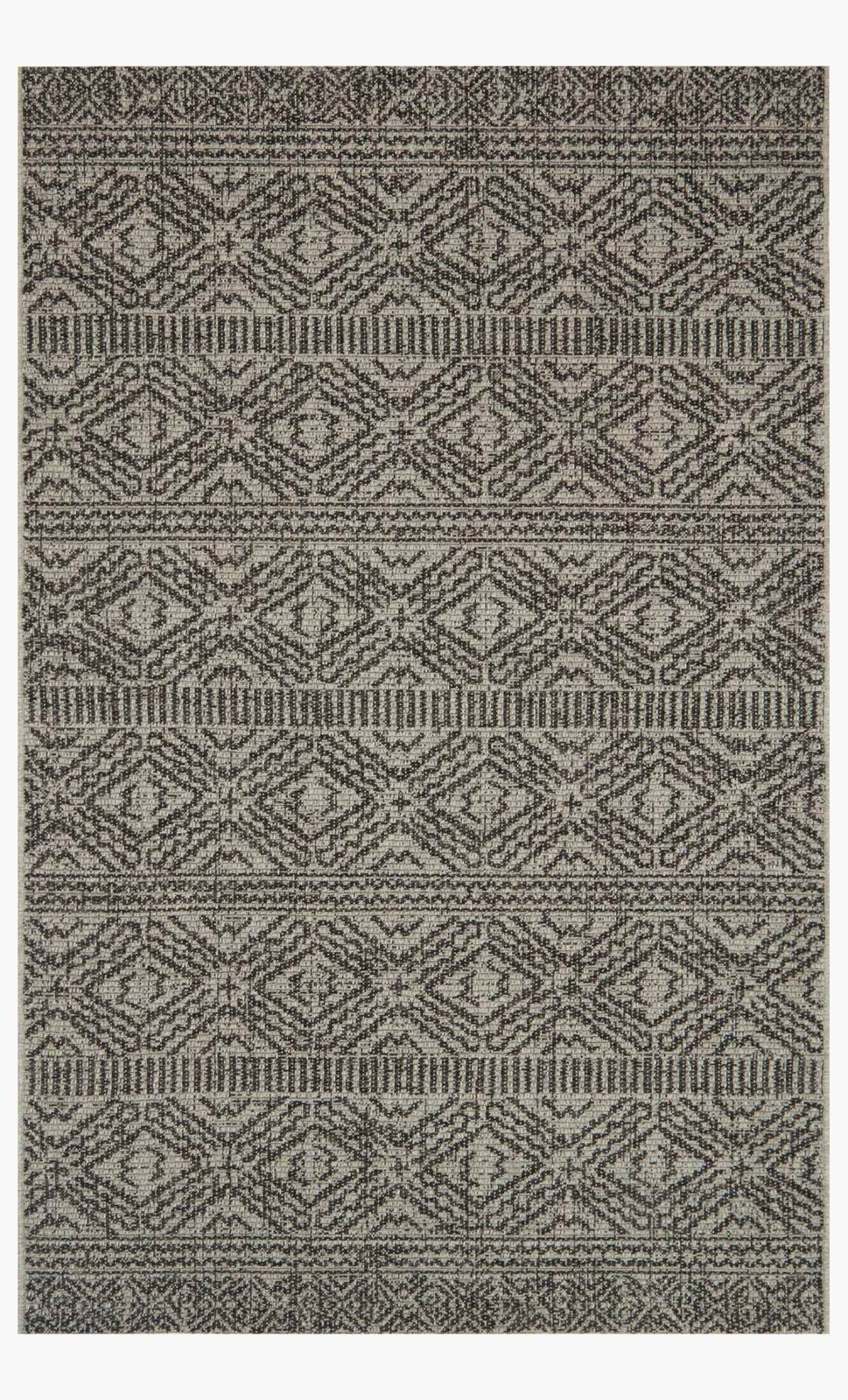 Picture of Warwick Silver/Black Rug