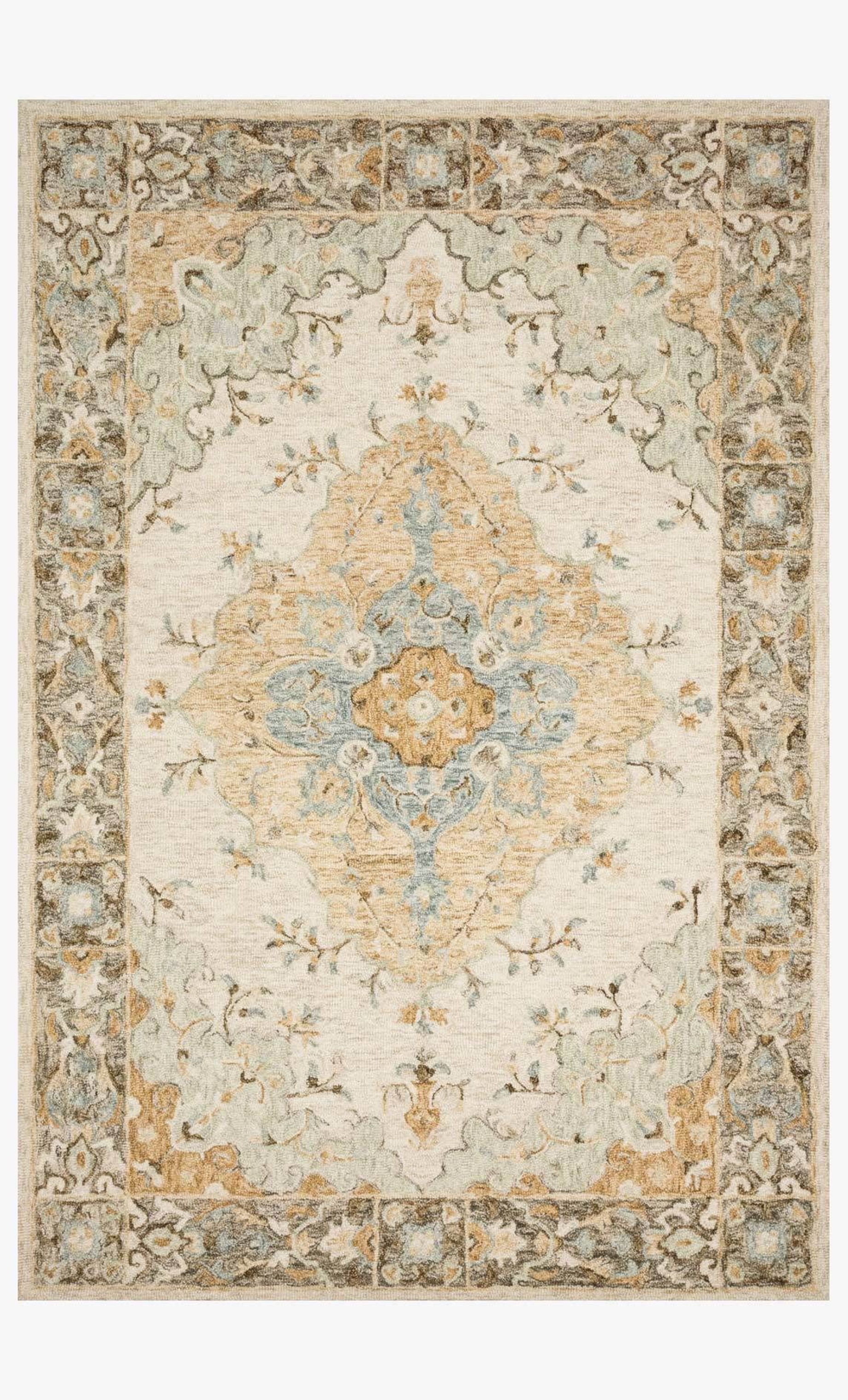 Picture of Ryeland Ivory/Multi Rug