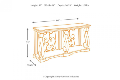 Picture of Alymere Console Sofa Table