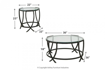 Picture of Tarrin 3 Piece Table Set