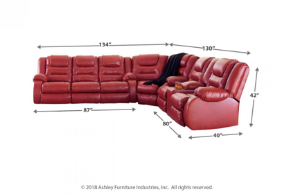 Picture of Vacherie Reclining Sectional