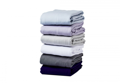 Picture of Purple SoftStretch Split King Sheets