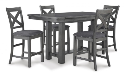 Picture of Myshanna Counter Height Dining Table & 4 Stools