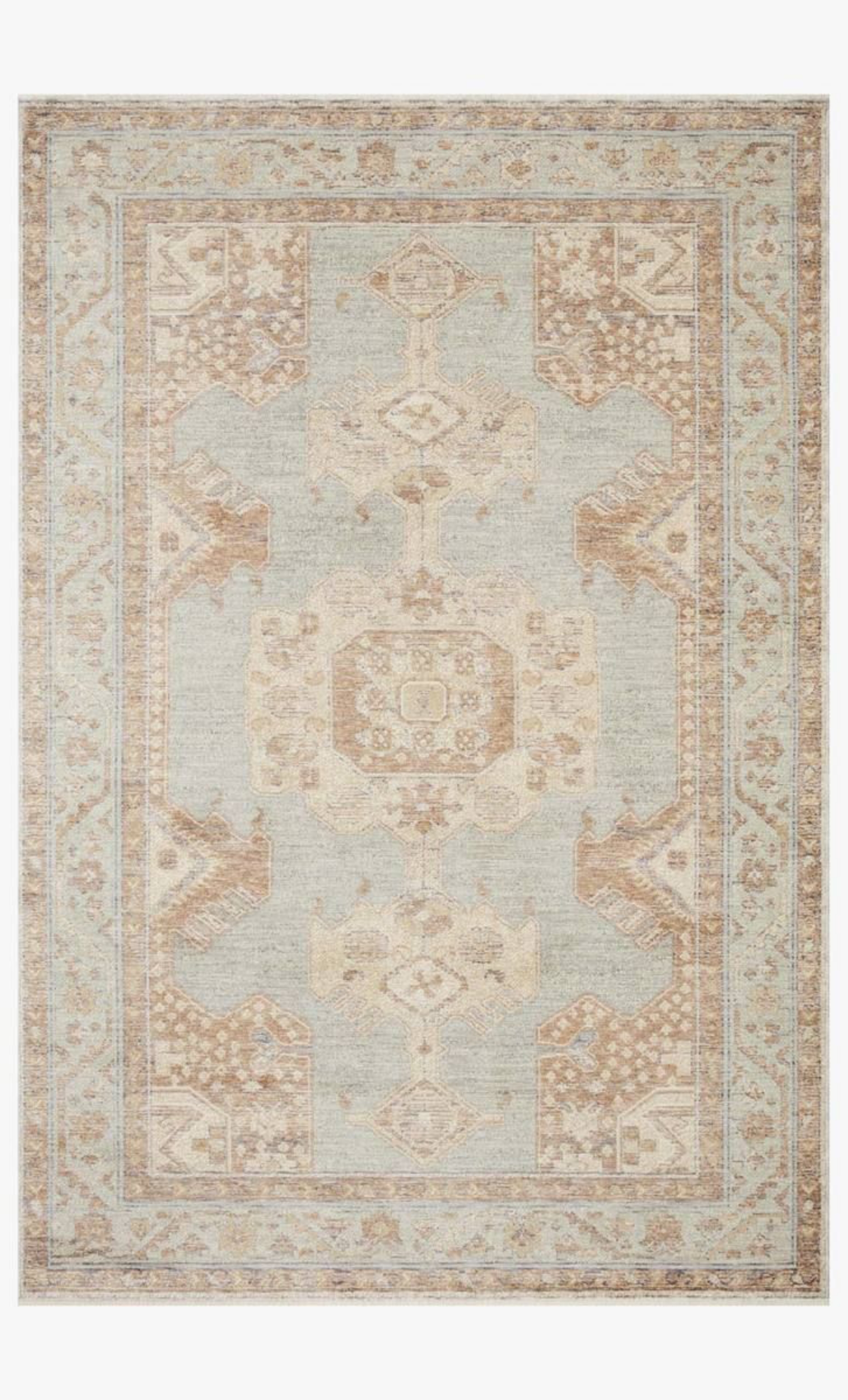 Picture of Carlisle Seafoam/Taupe Large Rug