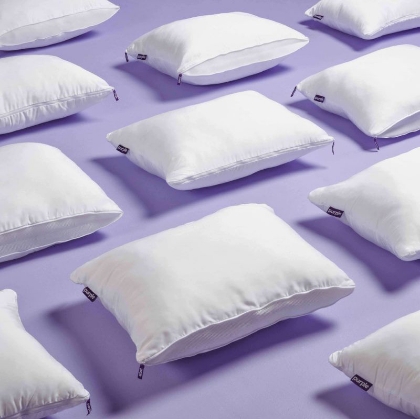 Picture of Purple Plush Standard Pillow