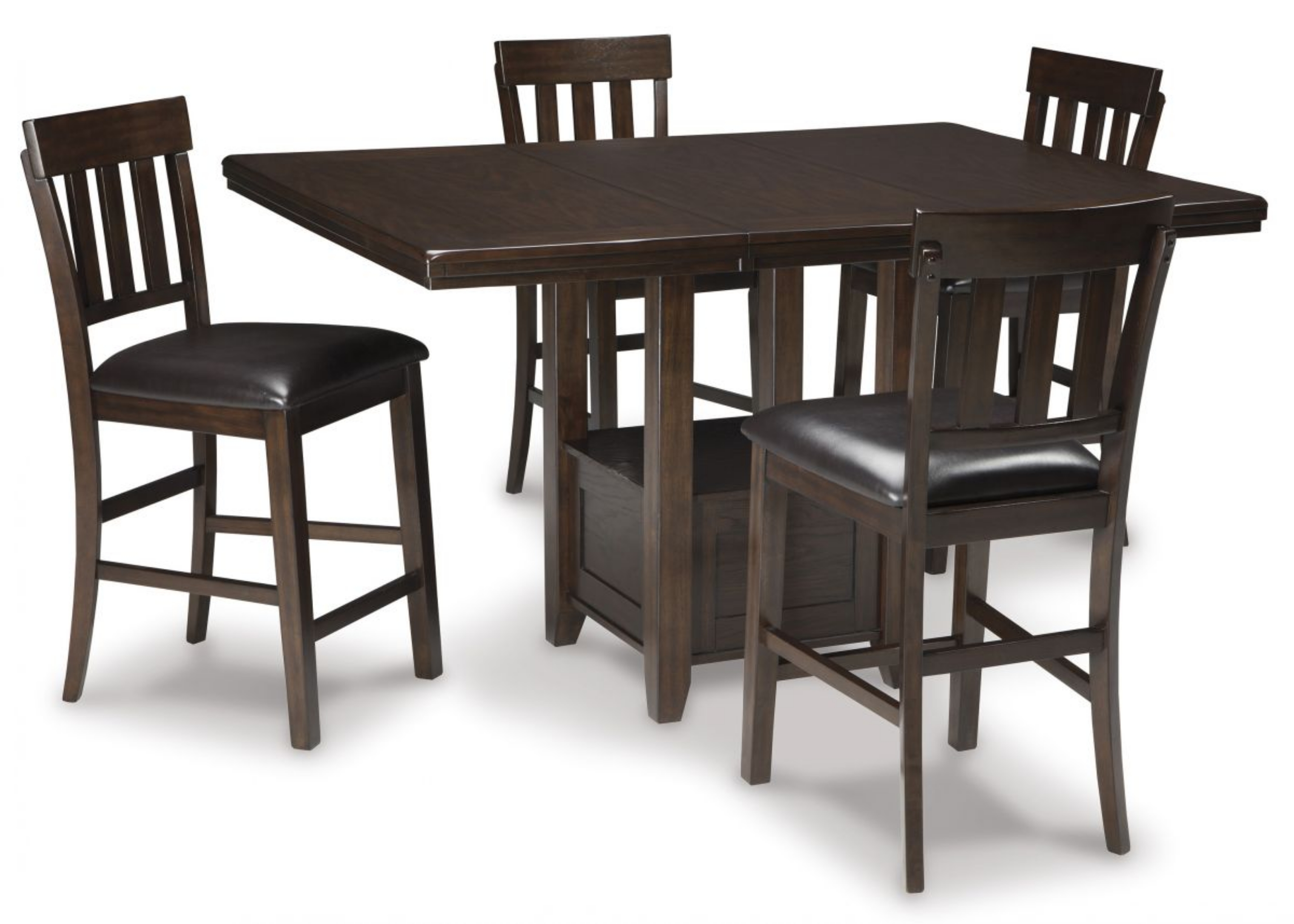 Picture of Haddigan Counter Height Dining Table & 4 Stools