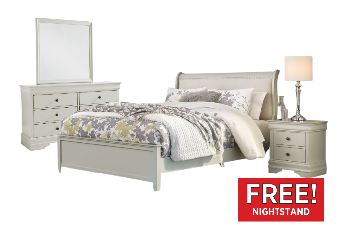 Picture of Jorstad 5 Piece Queen Bedroom - FREE Nightstand