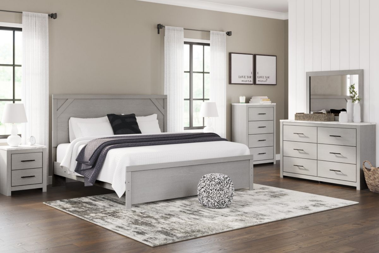 Picture of Cottonburg 5 Piece King Bedroom Group