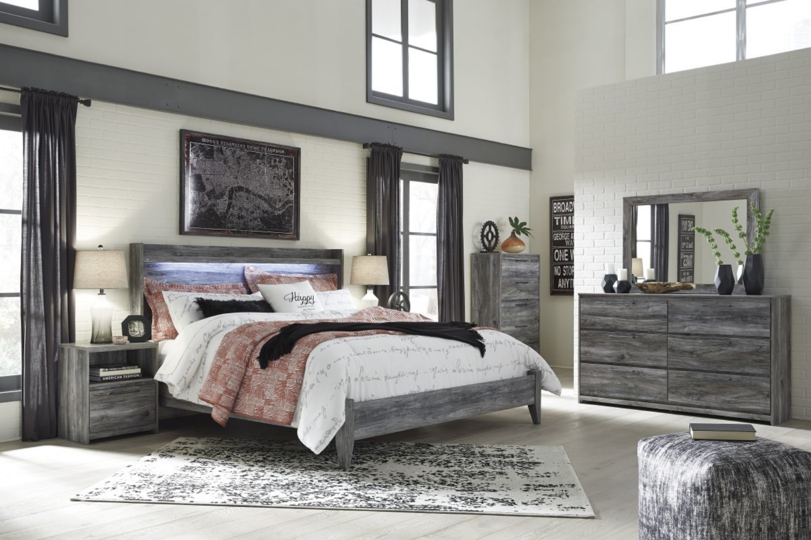 Picture of Baystorm 5 Piece King Bedroom Group