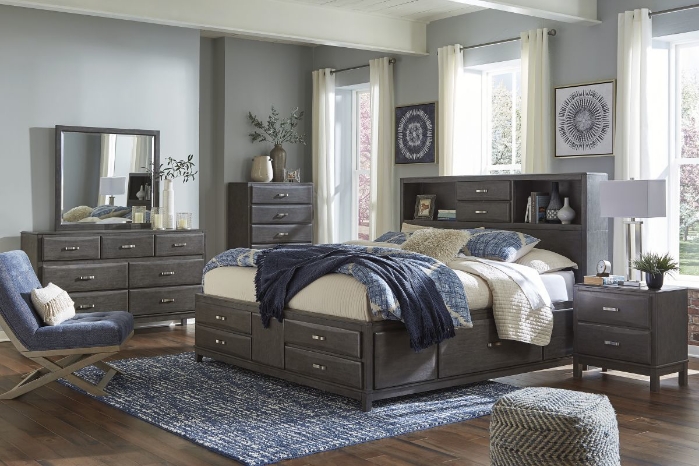 Picture of Caitbrook 5 Piece King Bedroom Group