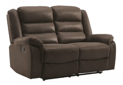 Picture of Ashley Welota Reclining Loveseat, Brown