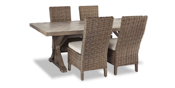 Picture of Beachcroft Outdoor Dining Table & 4 Chairs