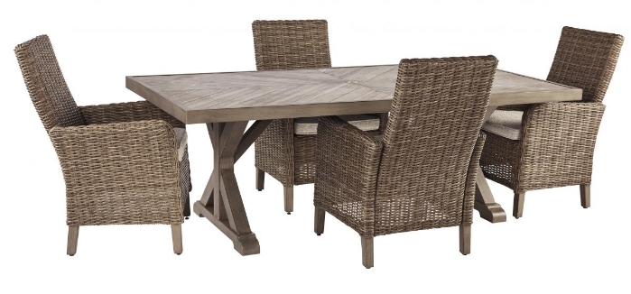 Picture of Beachcroft Outdoor Dining Table & 4 Chairs
