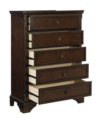 Picture of Ashley Brookbauer Chest of Drawers, Rustic Brown