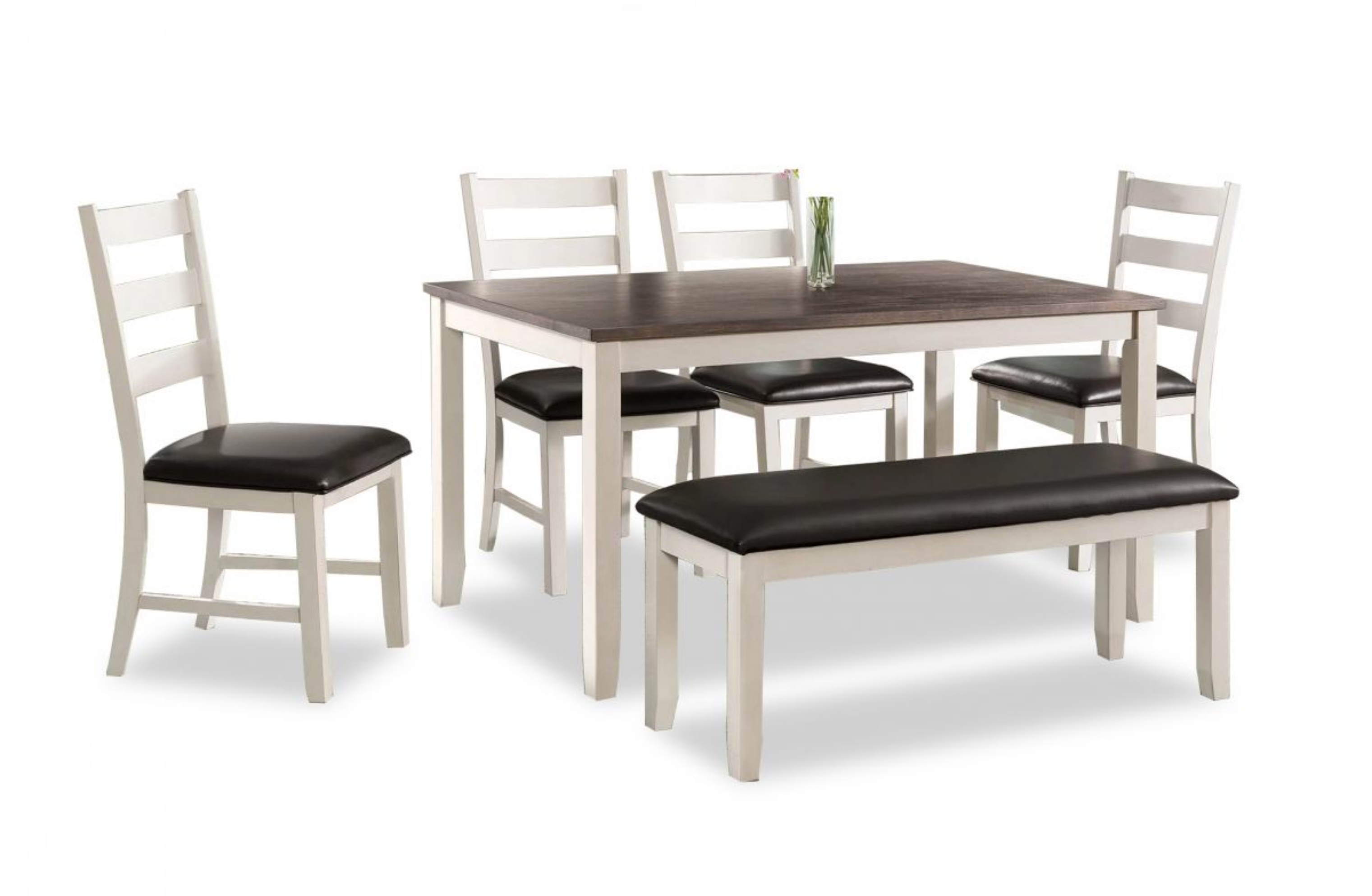 Picture of Martin Dining Table, 4 Chairs & Bench