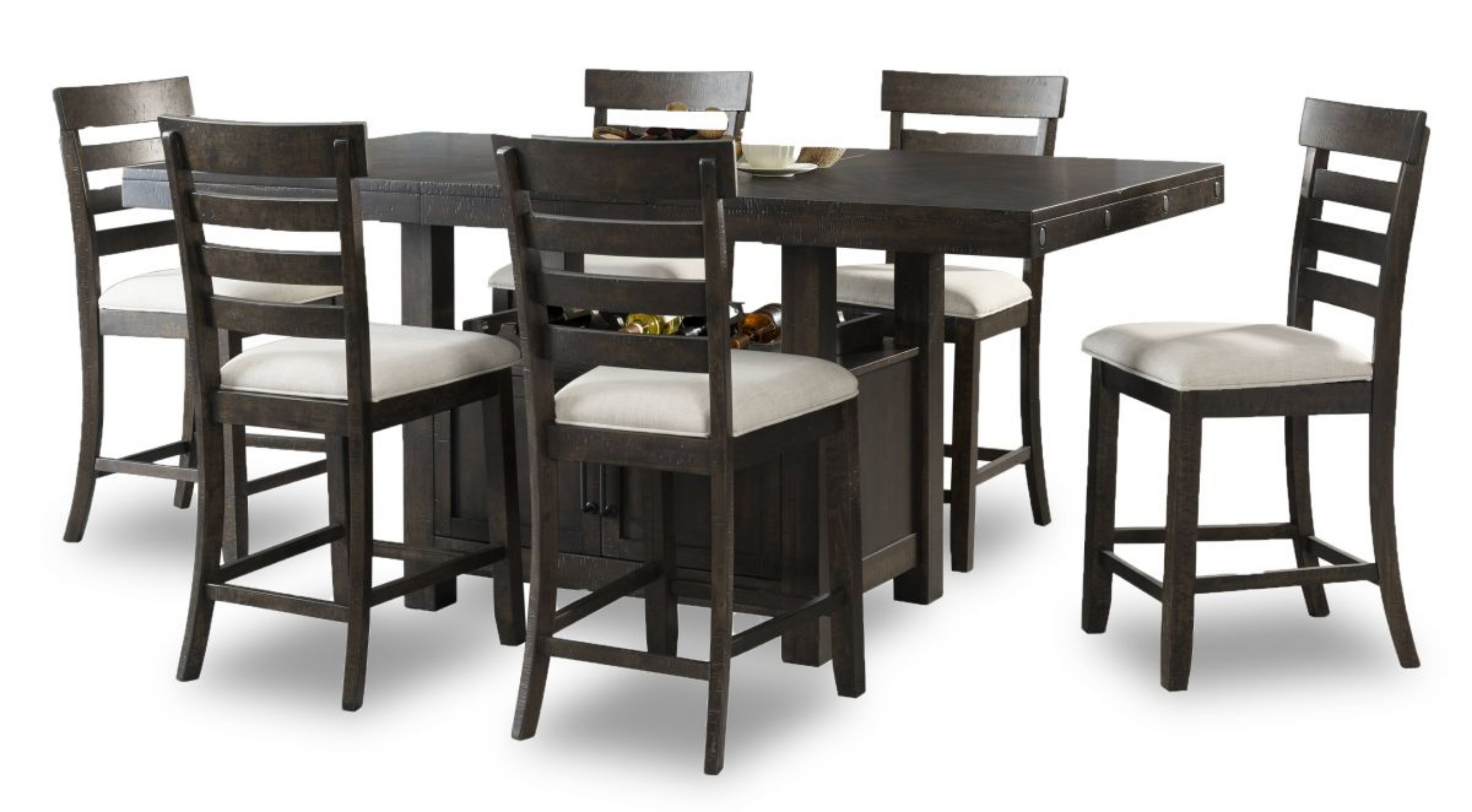 Picture of Colorado Counter Height Dining Table & 6 Stools