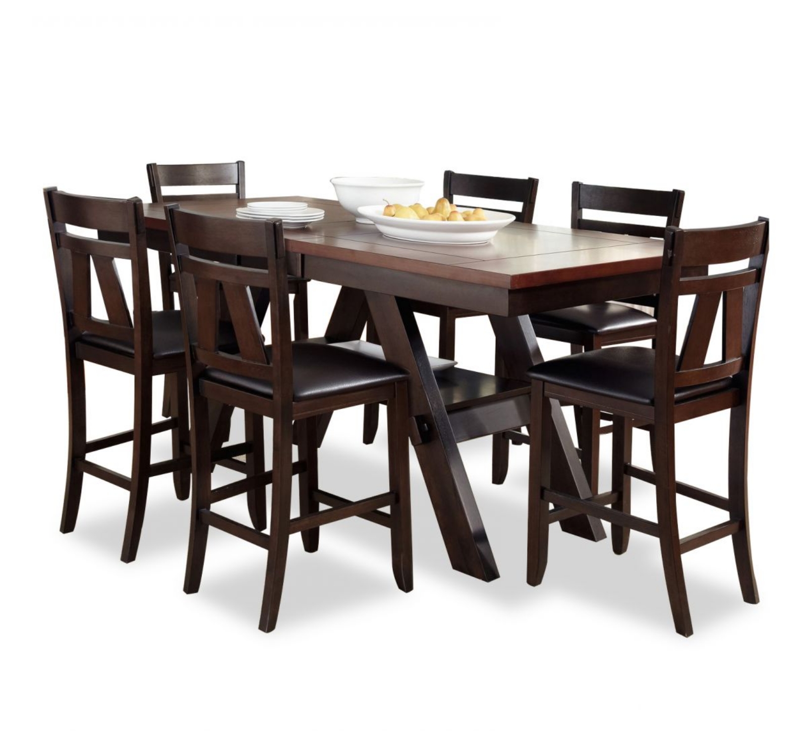 Picture of Lawson Counter Height Dining Table & 6 Chairs